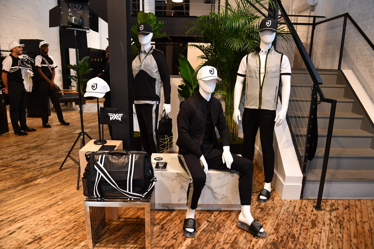 A view of PXG x Nick Jonas Collection on display at the PXG Clubhouse Hosted By Nick Jonas & Renee Parsons on November 15, 2022 in New York City. (Photo by Noam Galai/Getty Images for PXG)