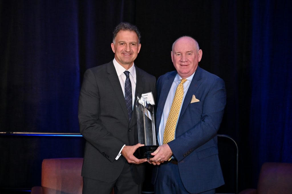 Chris Trapani, CEO of Christie’s International Real Estate Sereno, received the highly-esteemed Real Estate Leadership Award, sponsored by Buffini & Company.