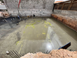 Banking on durability: The green tracer visible in the bleed water during concrete placement and finishing provides visible proof that PENETRON ADMIX is truly in the mix.