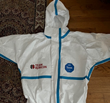 xample of Tyvek® 600 suit, which is one of the styles donated.  DuPont also donated Team Rubicon labels that can be attached to the front and back of the suits.