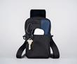 Essential Crossbody iPhone Pouch stows phone, wallet, keys, and AirPods. Ideal for iPhone or similarly sized phones from Samsung, Google, etc.