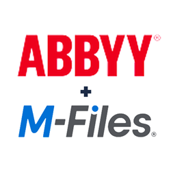 ABBYY and M-Files Logos