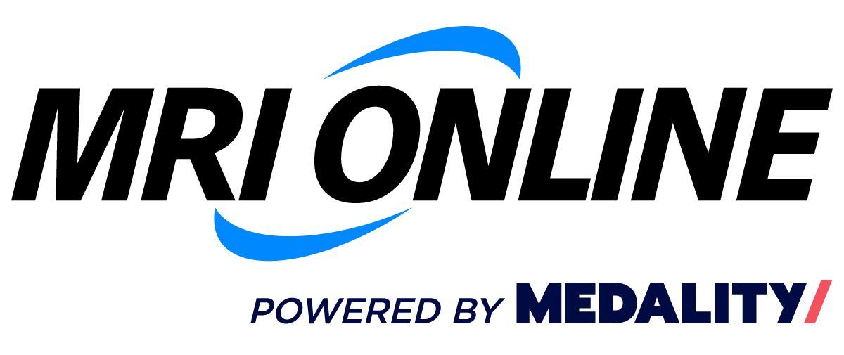 MRI Online Powered By Medality Logo