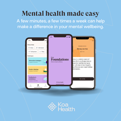 digital mental health app