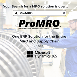 Thumb image for Clients First Releases ProMRO MRO Software for Dynamics 365 Finance and Supply