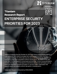 Thumb image for Attackers expected to target Large Companies regardless of industry in 2023, Titaniam Study Finds