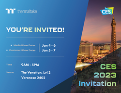 Thumb image for Thermaltake to announce high-performance gaming PC cases and components at CES 2023