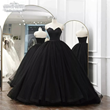 Black wedding dress designed by Princessly