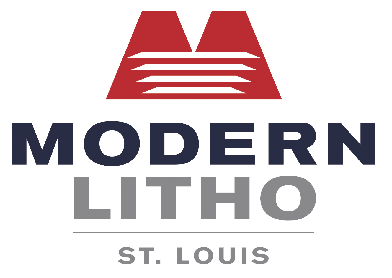 Modern Litho-St. Louis Logo