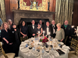 Savoy Ball Table with members of the Calandra Institute with Ball Chair Joseph Sciame and guests Dr. and Mrs. John Iacono, Mr. and Mrs. Vincent Illuzzi, Rev. Robert Romeo and Mr. Richard Waite