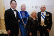 Savoy Ball Guests Victor D. Cho, Savoy Ball Journal Chair Mira Zivkovich, Nancy Indelicato with Savoy Ball Chair and Savoy Foundation President Joseph Sciame