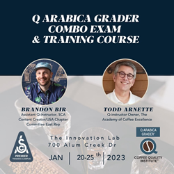 Crimson Cup Innovation Lab in Columbus, Ohio to Host Coffee Q Grader Exam and Training Course January 20 through 25, 2023