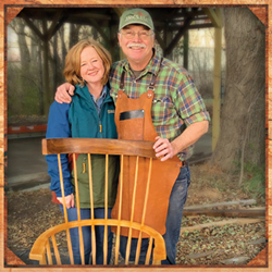 The American Woodshop Co-hosts Scott and Suzy Phillips