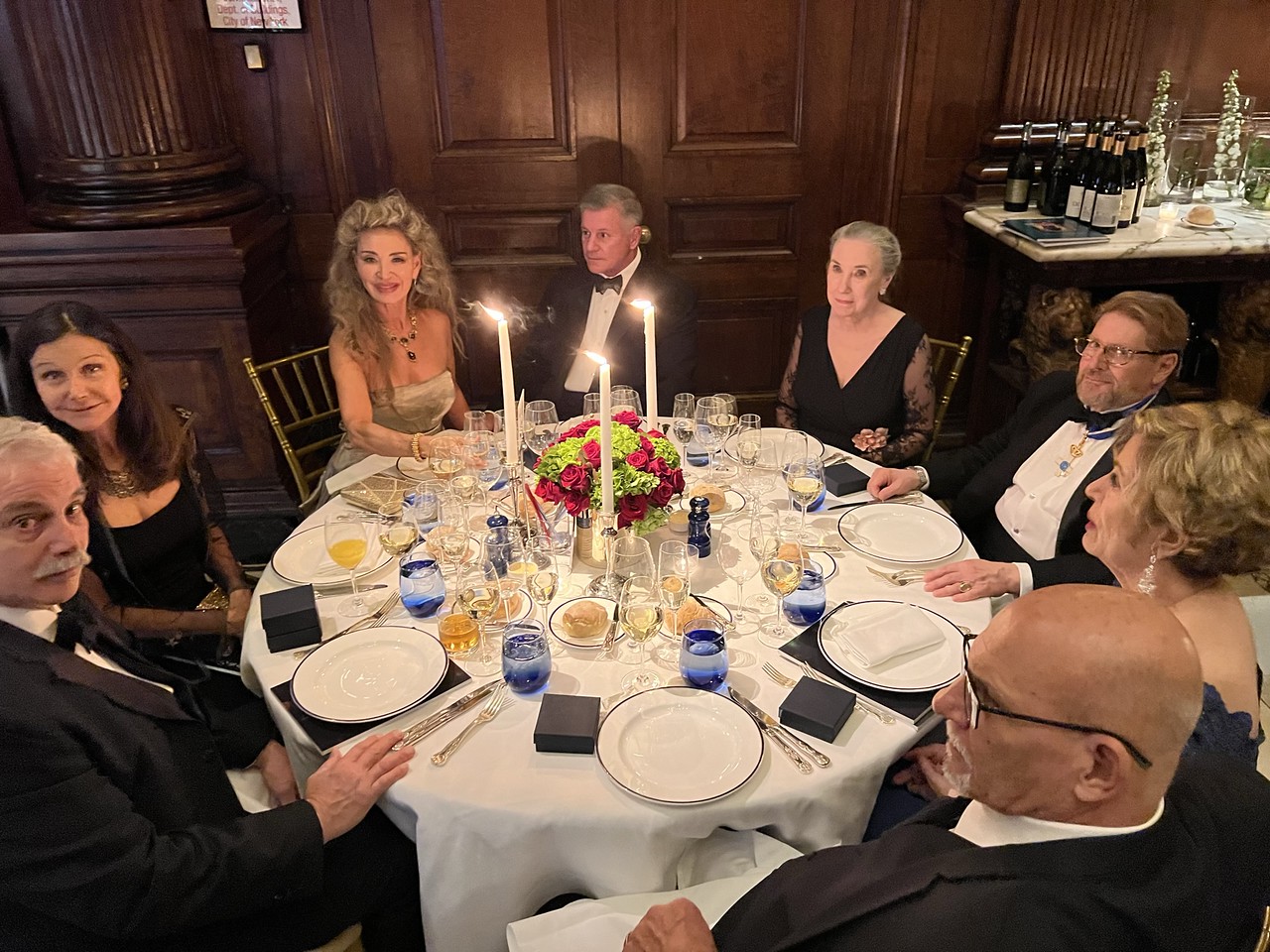 Savoy Ball Patron Table of Mr. and Mrs. Thomas Pecora