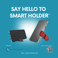 Smart Holder Quality Patented and Branded mobile device corporated branding promotional product