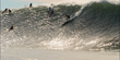 Monster Energy Matt Bromley surfing Mavericks in the Bay Area in Northern California