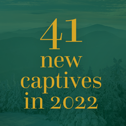 41 new captives in 2022