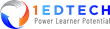 1EdTech logo with Power Learner Potential tagline. The three arrows in the 1EdTech logo symbolize the K-20 educators, edtech suppliers, and talent/workforce professionals we bring together within our community.