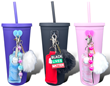 CharCharms Water Bottle Bundles from right to left, Enchanted Bundle, BLM Bundle and Cupids Charms Bundle