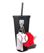 CharCharms Water Bottle Accessory Baseball Bundle