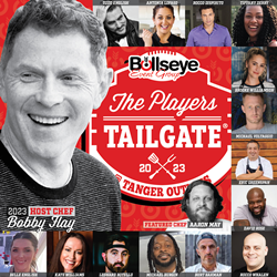 BULLSEYE EVENT GROUP ANNOUNCES MENU AND ALL-STAR LINE-UP OF TOP CHEFS TO  JOIN CELEBRITY CHEF AND HEADLINER BOBBY FLAY AT THE ANNUAL THE PLAYERS  TAILGATE 2023 ON SUPER BOWL SUNDAY IN GLENDALE