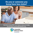 Prevent Blindness offers free educational materials for February's Age-related Macular Degeneration and Low Vision Awareness Month.