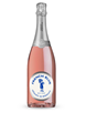 The French Blue Crémant de Bordeaux, Brut Rosé is 99% Merlot, and offers a bouquet of raspberry and red currants, a fresh hint of mint, and lingering notes of vanilla.