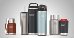 Thermos ICON Series Stainless Steel Vacuum Insulated Tumbler, 16oz, Saddle  