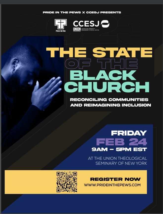 The State of the Black Church Hosted by CCESJ & Pride in the Pews
