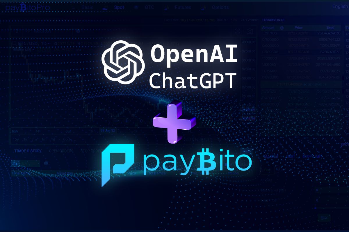 International crypto exchange, PayBito integrated ChatGPT in its trading platform