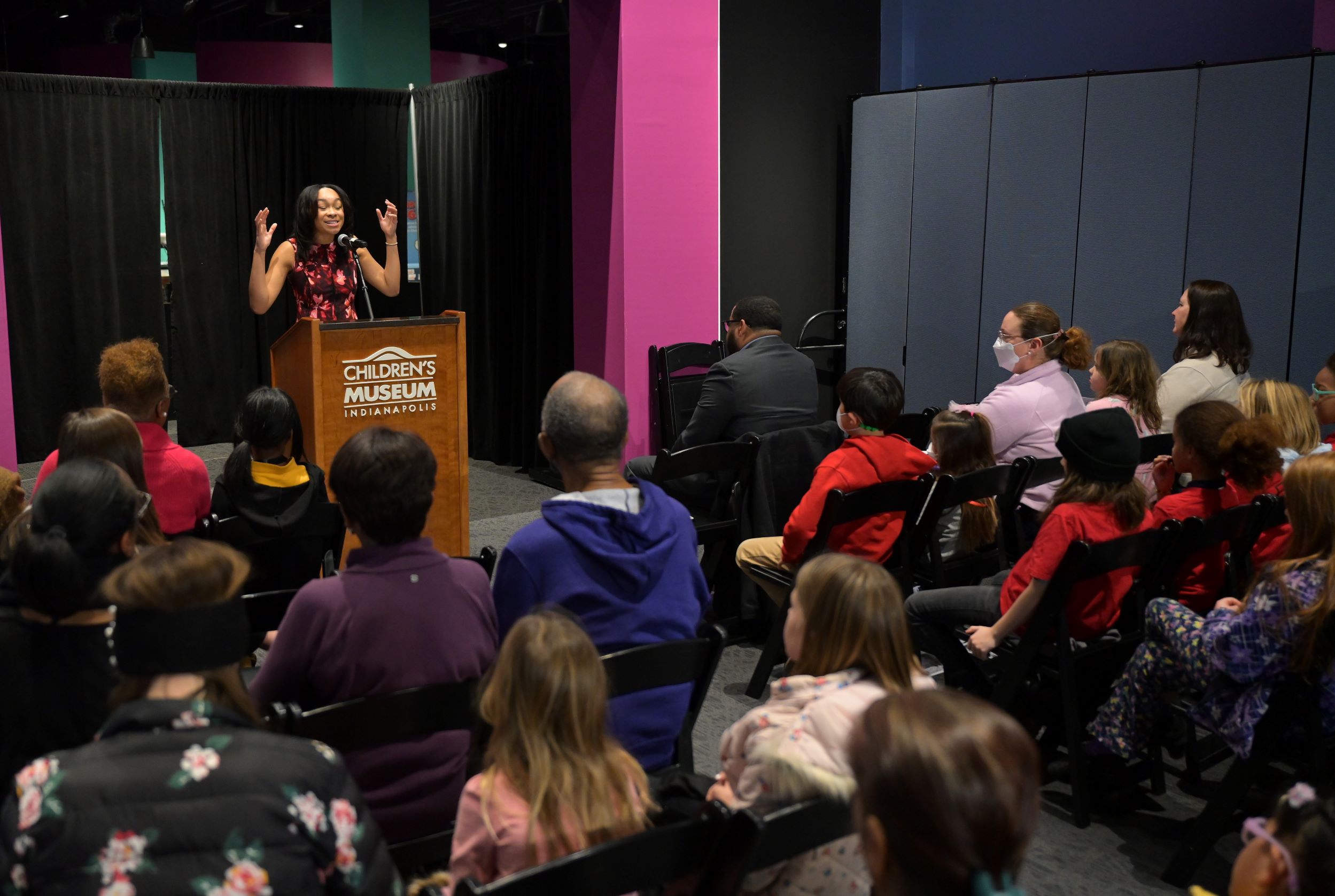 National Youth Poet Laureate shares poetry during Black History Month at The Children's Museum of Indianapolis