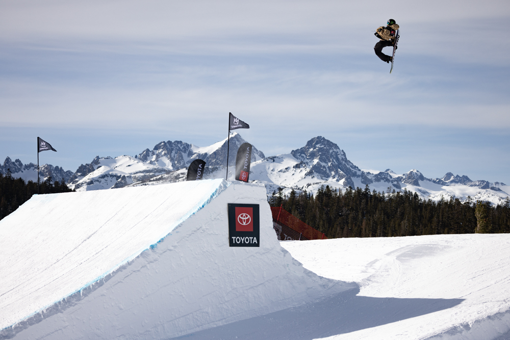 Monster Energy's Dusty Henricksen Wins Men's Snowboard Slopestyle at the 2023 Toyota U.S. Freeski & Snowboard Grand Prix at Mammoth Mountain