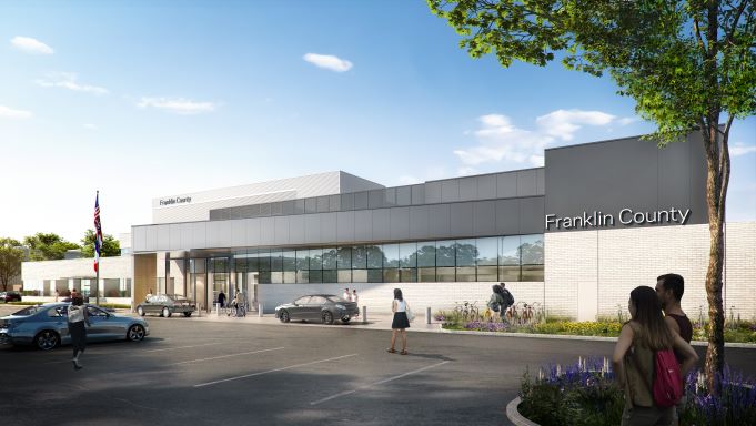 Rendering of The Franklin County Crisis Care Center