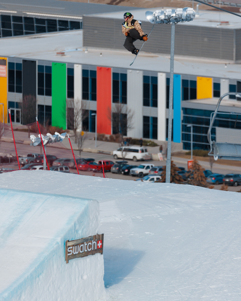 Monster Energy's Dusty Henricksen Takes Second Place in Men’s Snowboard Slopestyle at the 2023 Calgary Snow Rodeo Competition