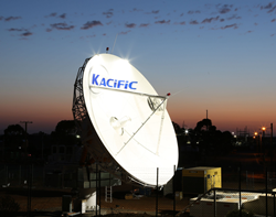 Kacific Teleport at Broken Hill, Australia, courtesy Kacific