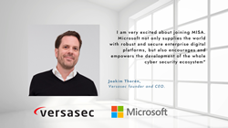 Quote from Joakim Thorén, founder and CEO of Versasec