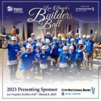 City National Bank returns for the fourth consecutive year to support the 2023 Los Angeles Builders Ball® as presenting sponsor.