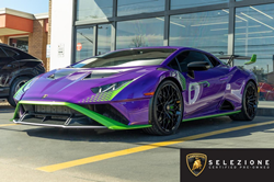 The 2022 Lamborghini Huracan STO for sale at Lamborghini Austin.