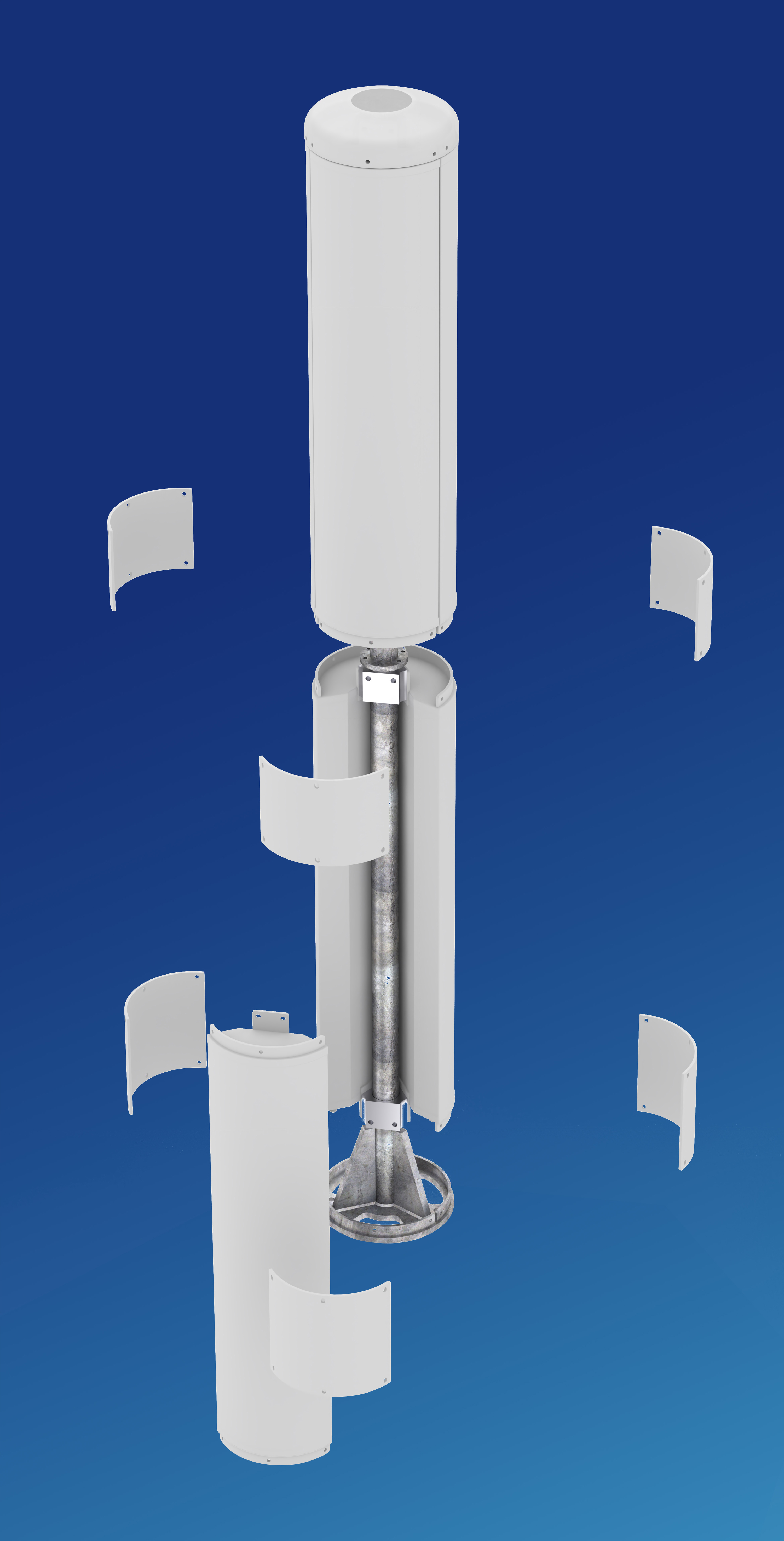 The new Compact Modular Tri-Sector Antenna Platform from Alpha Wireless enables rapid site deployment and maintenance plus simple field upgrades with a future-ready design.
