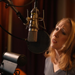 Laura Pursell Recording in the studio