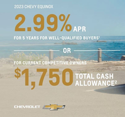 2023 Chevrolet Equinox advertisement image