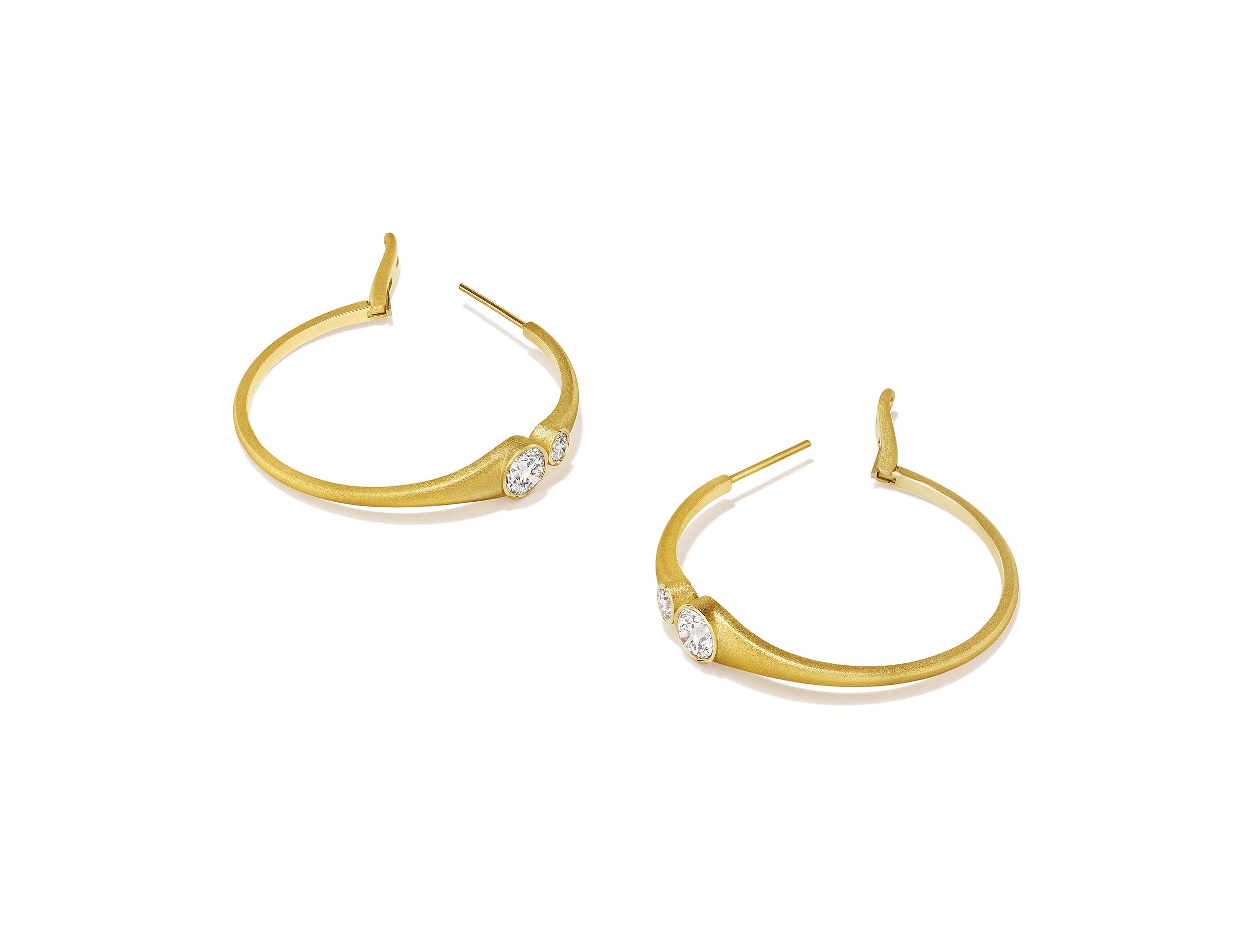 Galaxy Hoop Earrings by Geoffrey Good