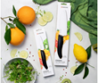 Kyocera's new plastic-free packaging for ceramic cutlery.