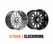 KT Series Clockwork, 8 lug, polished - KG1 FORGED WHEELS