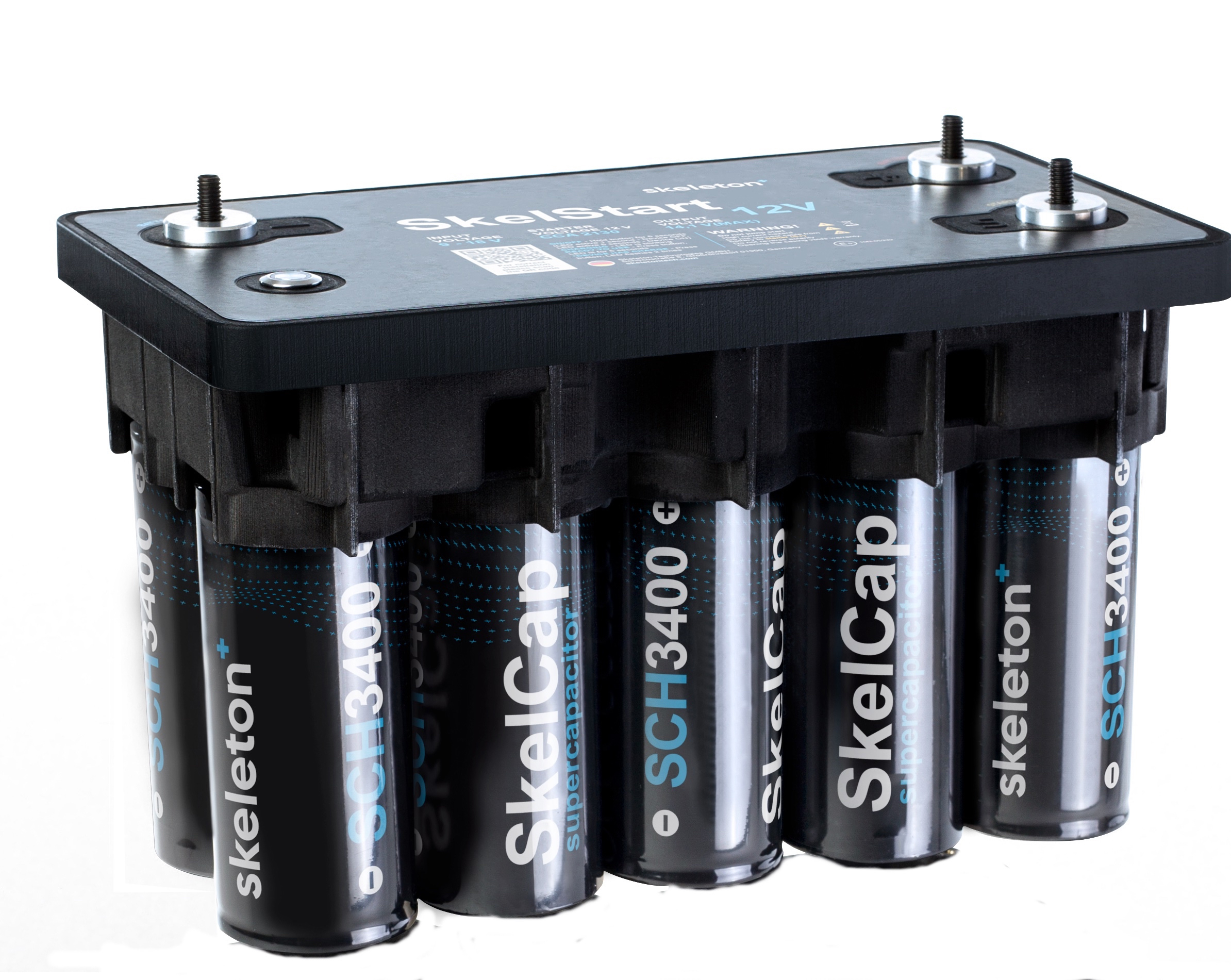 One SkelStart can put out three times the amperage of an average lead-acid battery.