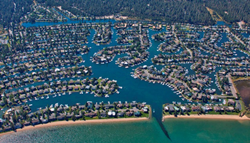 Tahoe Keys aerial photo