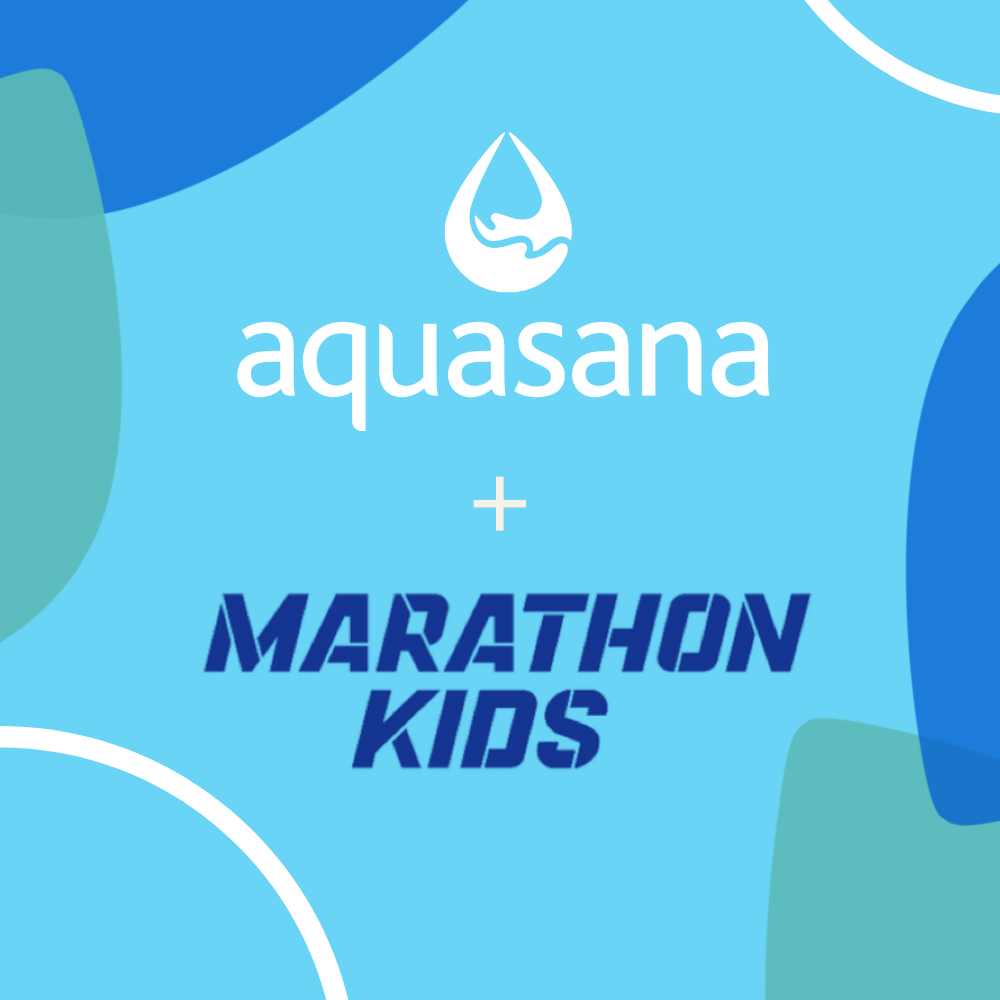 Aquasana and Marathon Kids are teaming up again to help families establish healthier eating, hydration and physical activity habits.