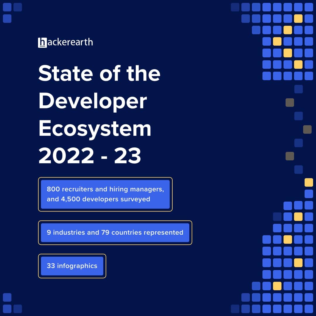 State of Developer Ecosystem 2022-23 | HackerEarth