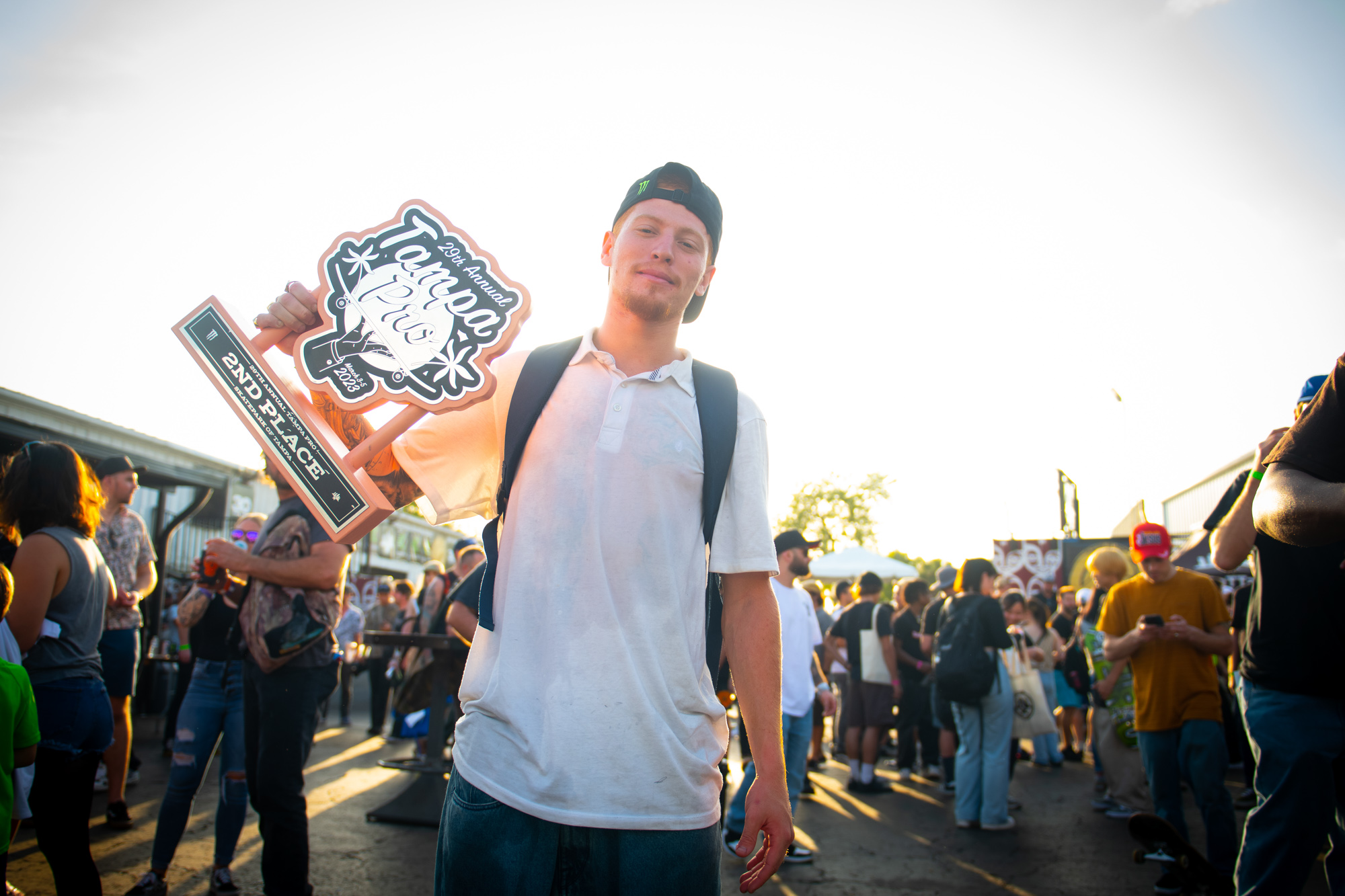 Monster Energy’s Giovanni Vianna Takes Second Place in the 29th Annual Tampa Pro Skateboard Contest and Also Takes Third Place in Independent Best Trick Competition