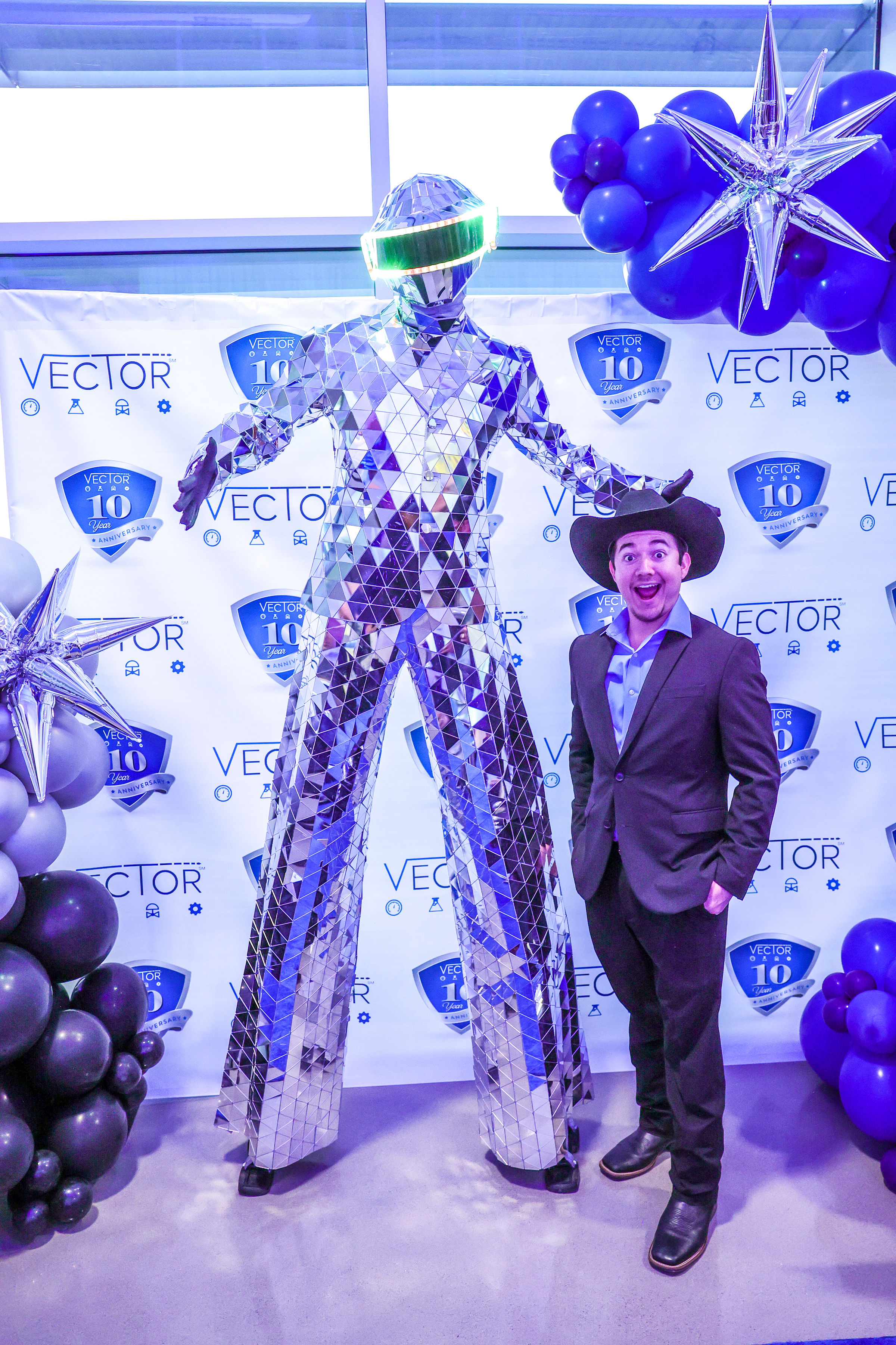 Guests Celebrate Vector CAG's 10th year in business